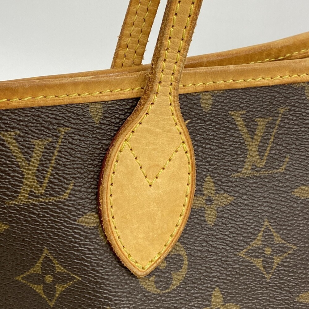 LOUIS VUITTON Brown Monogram Neverfull MM Tote Bag - Picture 11 of 12